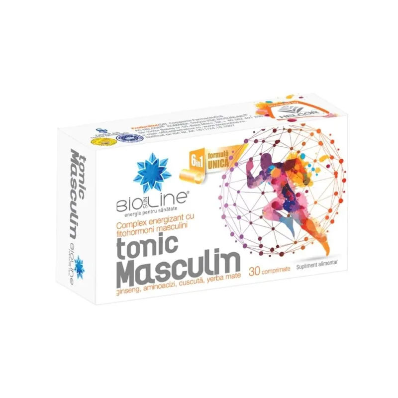 Tonic Masculin, 30 comprimate, Helcor — preț și oferte