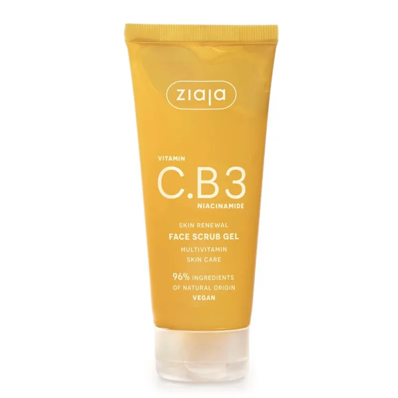 Gel de fata pentru exfoliere Vitamin C.B3 Niacinamide, 100 ml, Ziaja — preț și oferte