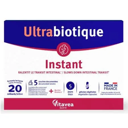 Probiotic Instant Ultrabiotique, 10 capsule, Vitavea Sante — preț și oferte