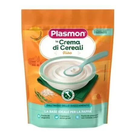 Cereale crema de orez pentru bebelusi, 200 g, Plasmon — preț și oferte