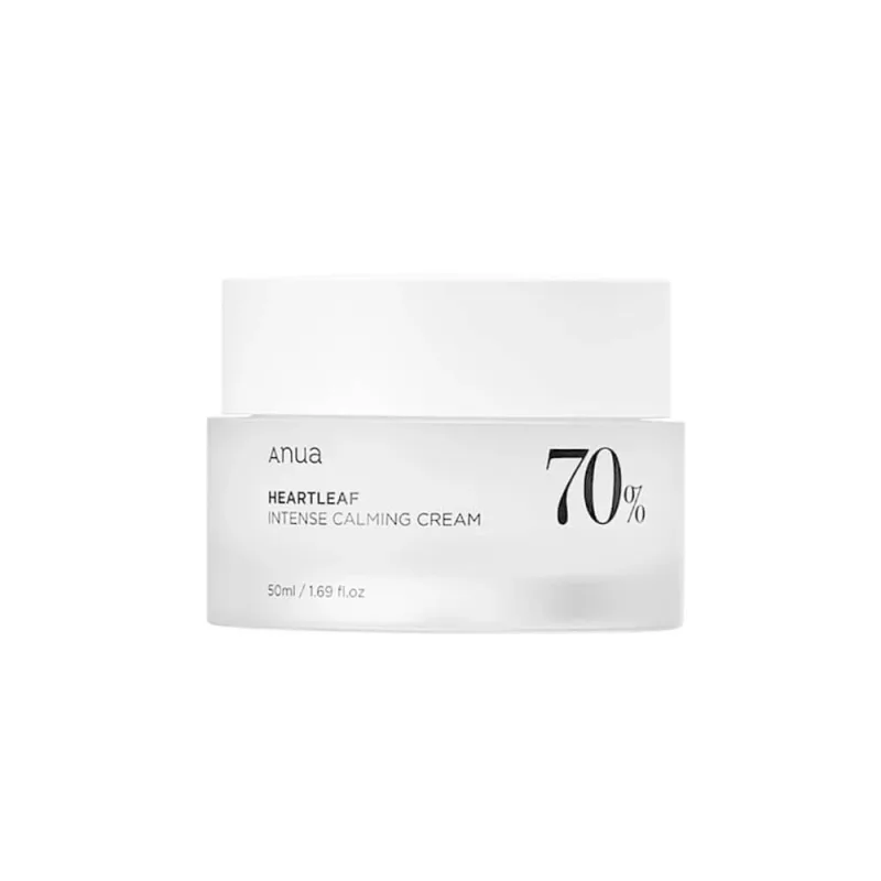 Crema intens calmanta Heartleaf 70%, 50 ml, Anua — preț și oferte