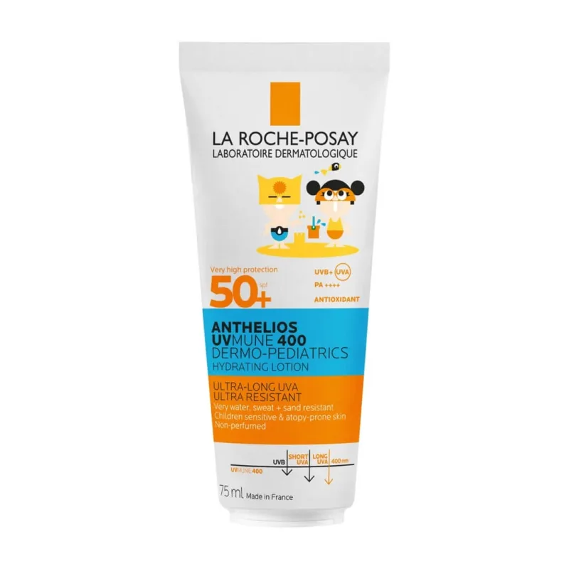 Lotiune Hidratanta cu SPF 50+ fata si corp pentru copii Anthelios Dermo-Pediatrics, 75 ml, La Roche-Posay — preț și oferte