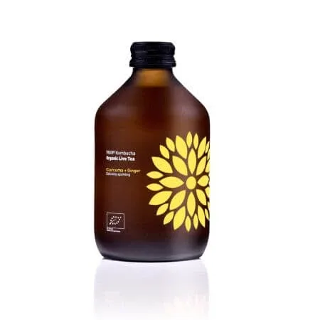 Bautura Bio Kombucha Curcuma si Ghimbir, 330ml, Vigo — preț și oferte