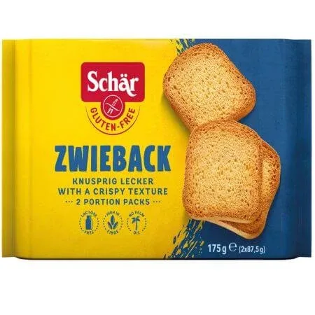 Paine prajita feliata fara gluten, 175g, Schar Dr. Schar — preț și oferte