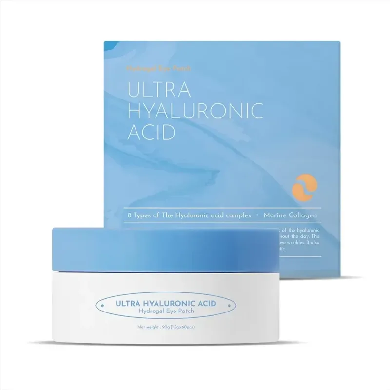 Patches pentru ochi cu acid hialuronic Ultra Hyaluronic Eye Patch, 60 bucati, Orjena — preț și oferte