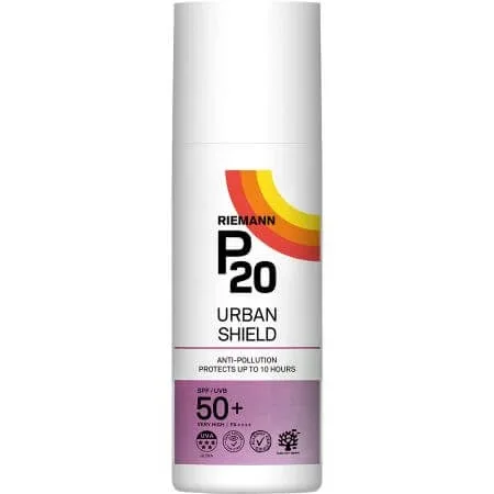 Crema de fata cu protectie solara SPF 50+ P20 Urban Shield, 50 ml, Riemann — preț și oferte