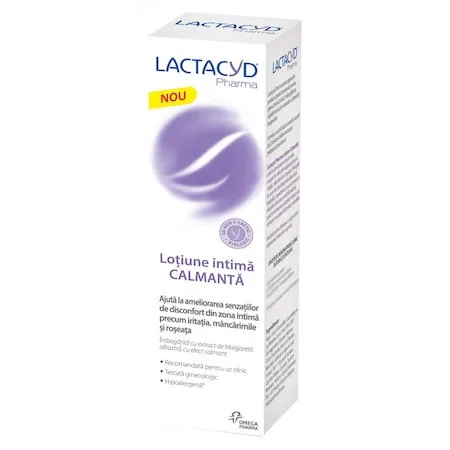 LACTACYD Lotiune calmanta pentru igiena intima zilnica 250ml Omega Pharma — preț și oferte