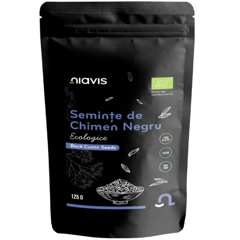 Seminte de Chimen Negru Bio, 125 g, Niavis — preț și oferte