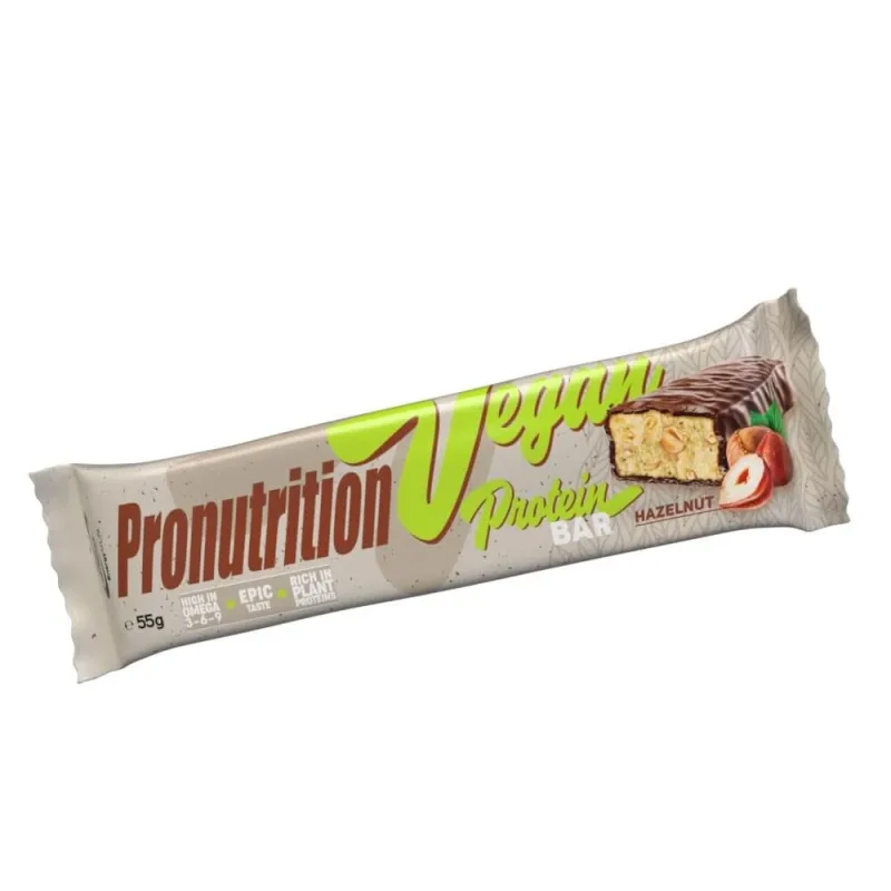 Baton proteic Hazelnut, 55 g, Pronutrition — preț și oferte