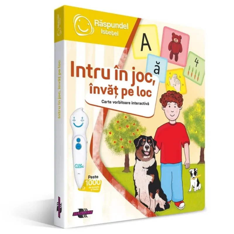 Carte interactiva, Intru in joc invat pe loc, Raspundel Istetel — preț și oferte