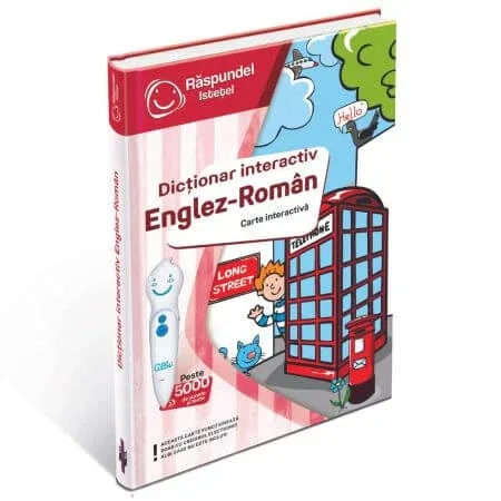 Carte dictionar interactiv Englez-Roman, Raspundel Istetel — preț și oferte