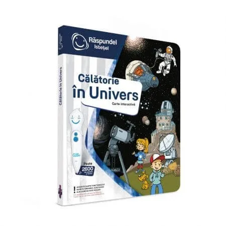 Carte interactiva, Calatorie in univers, Raspundel Istetel — preț și oferte