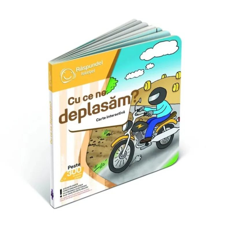 Carte interactiva, Cu ce ne deplasam, Raspundel Istetel — preț și oferte