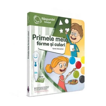 Carte interactiva, Primele mele forme si culori, Raspundel Istetel — preț și oferte