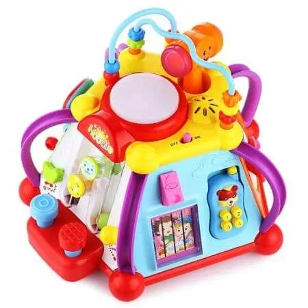 Jucarie cu activitati, Piramida cu sunete si lumini, 18 luni+, Hola — preț și oferte
