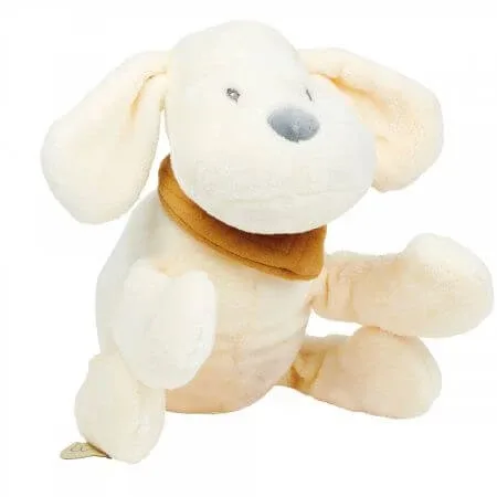 Jucarie de plus Charlie Catelusul Vanilla, 30 cm, 0 luni+, Nattou — preț și oferte