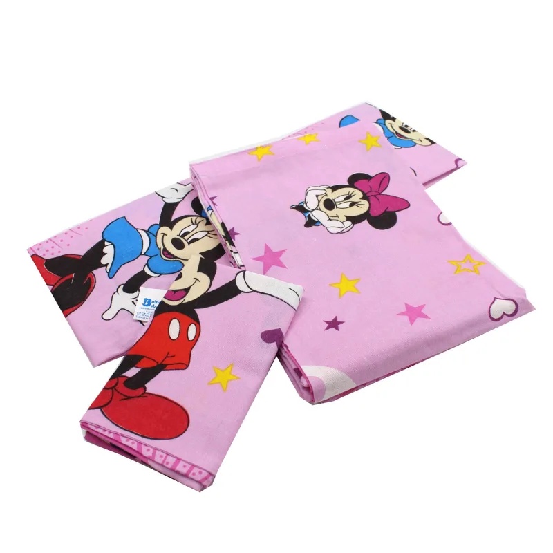 Lenjerie pentru patut cu 3 piese, Minnie Mouse, 120x60 cm, Baltic Bebe — preț și oferte