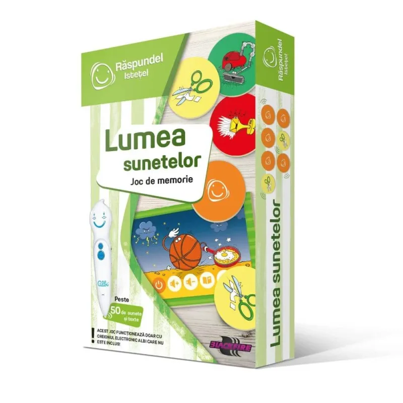 Joc de memorie, Lumea Sunetelor, Raspundel Istetel — preț și oferte