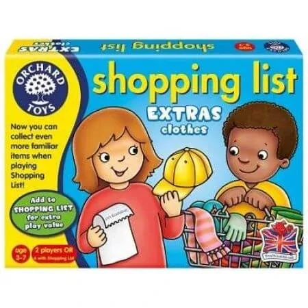 Joc educativ lista de cumparaturi, Garderoba Mea, Orchard Toys — preț și oferte