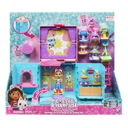 Set de joaca Dress up closet, + 3 ani, Gabbys's Dollhouse Gabbys Dollhouse — preț și oferte