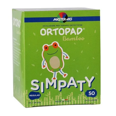 MASTER-AID Ocluzor copii ORTOPAD Simpaty Regular 85x59 mm x50buc Origomedical — preț și oferte
