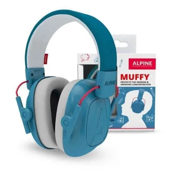 Casti antifonice pliabile pentru copii, 5-16 ani, Albastre, Alpine — preț și oferte
