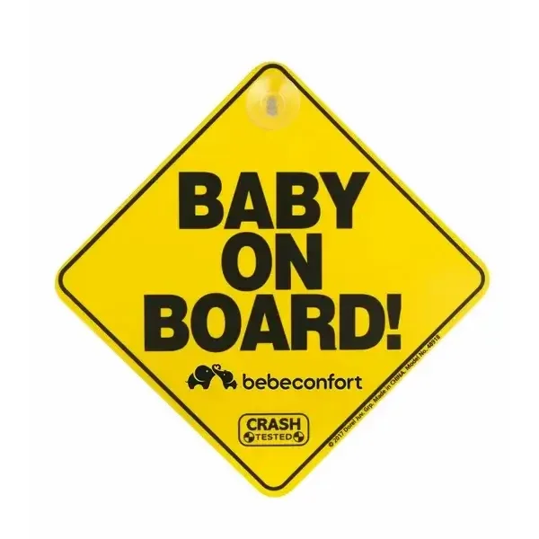 Semn auto Baby On Board, 1 bucata, Bebe Confort — preț și oferte