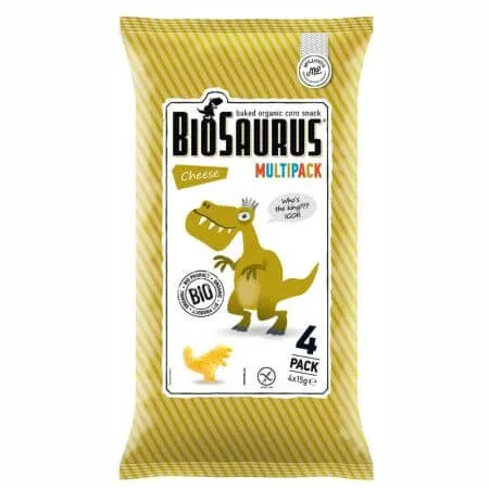 Pufuleti Bio din porumb si branza fara gluten, 4x15g, Mc Lloyds — preț și oferte