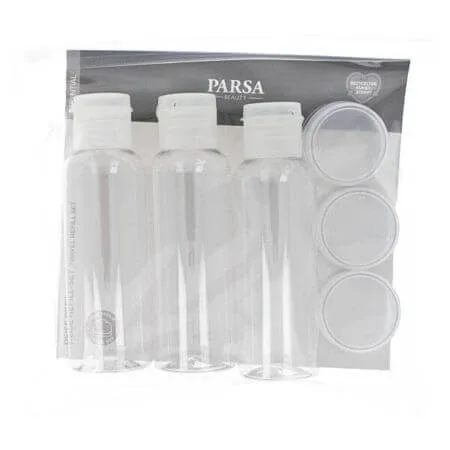 Set recipiente pentru calatorie Beauty, 6 bucati, Parsa Parsa Beauty — preț și oferte