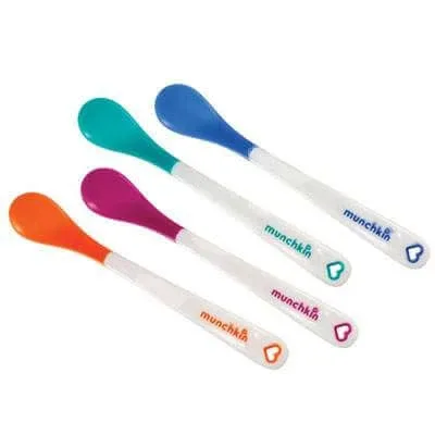 Set 4 lingurițe cu sensor de temperatură, Munchkin — preț și oferte