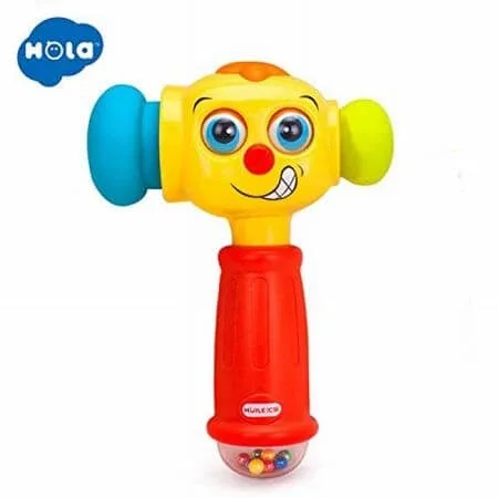 Ciocan Interactiv si educativ cu sunete si lumini, 12 luni+, Hola — preț și oferte
