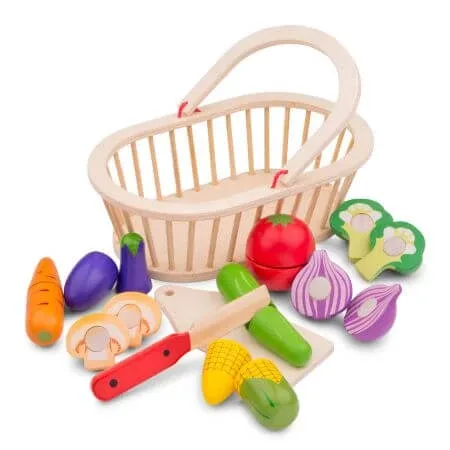 Cos cu legume, +2 ani, New Classic Toys — preț și oferte