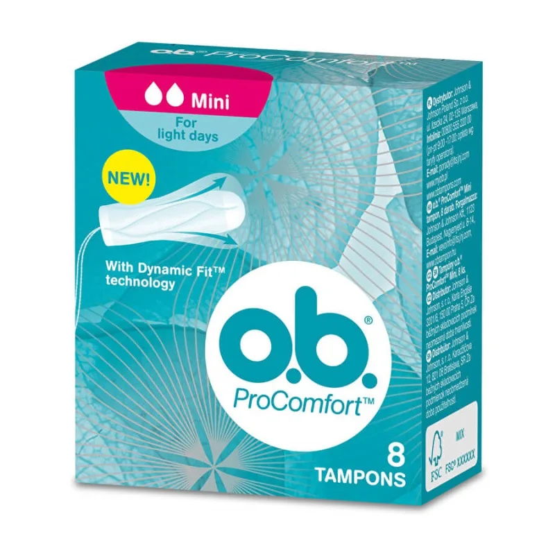 O.B. ProComfort Mini x 8buc OB — preț și oferte