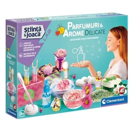Parfumuri si arome delicate, Stiinta si joaca, +8 ani, Clementoni — preț și oferte