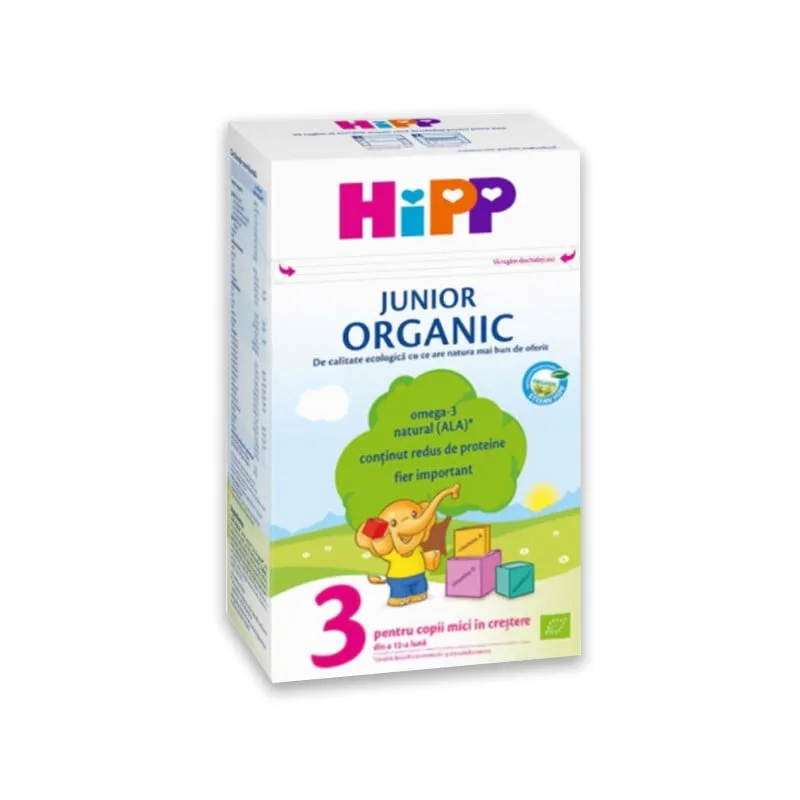 Formula lapte praf de crestere 3, 1+an, 500g, Hipp — preț și oferte