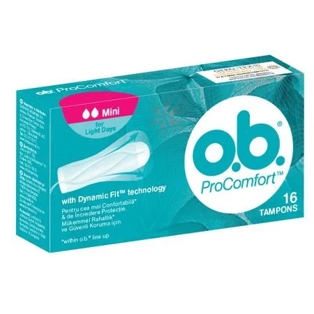O.B. ProComfort Mini x 16buc — preț și oferte