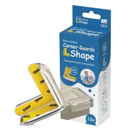 Set 12 coltare din silicon cu forma triunghi, 40 x 40 x 16 cm, Sipo — preț și oferte