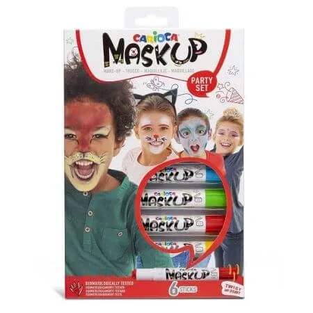 Set 6 culori de piele Party, Maskup, Carioca — preț și oferte