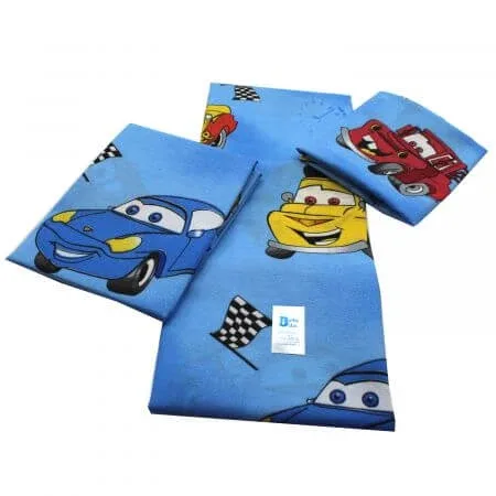 Set lenjerie 3 piese din bumbac, 120x60x17 cm, Baltic Bebe — preț și oferte