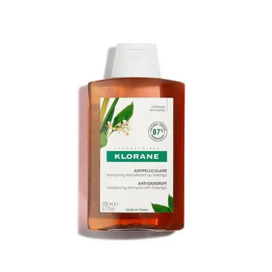 Sampon anti-matreata cu Galangal, 200 ml, Klorane — preț și oferte