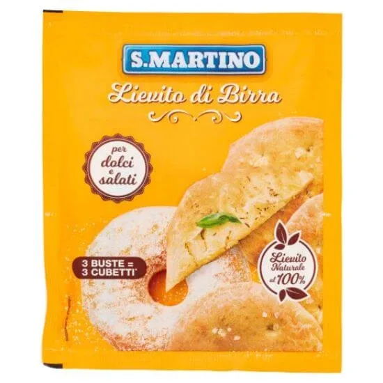 Drojdie de bere activa uscata, fara gluten, 3 plicuri x 10g, S. Martino — preț și oferte