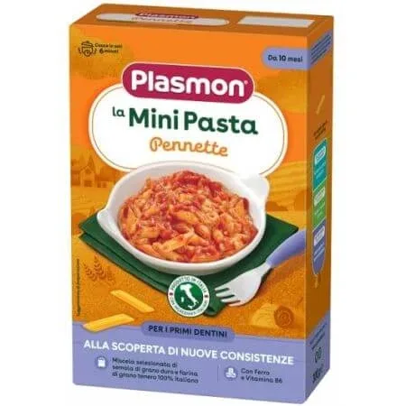 Paste pentru bebelusi Pennette, +10 luni, 300 g, Plasmon — preț și oferte