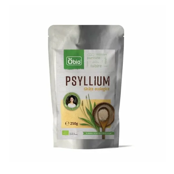 Tarate Bio de psyllium, 250 g, Obio — preț și oferte