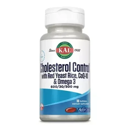 Cholesterol Control Kal, 30 capsule, Secom — preț și oferte