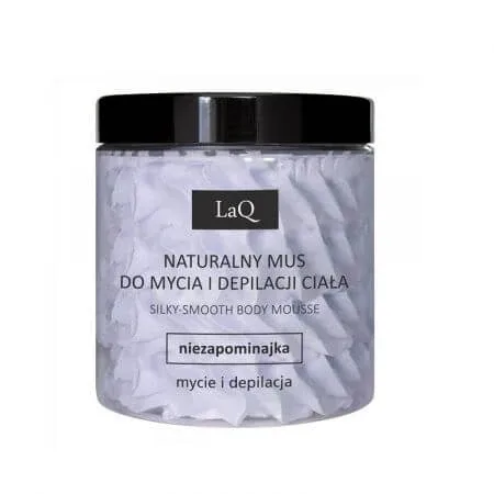 Spuma pentru spalarea si epilarea corpului cu floare de Nu ma uita, 100 g, LaQ — preț și oferte