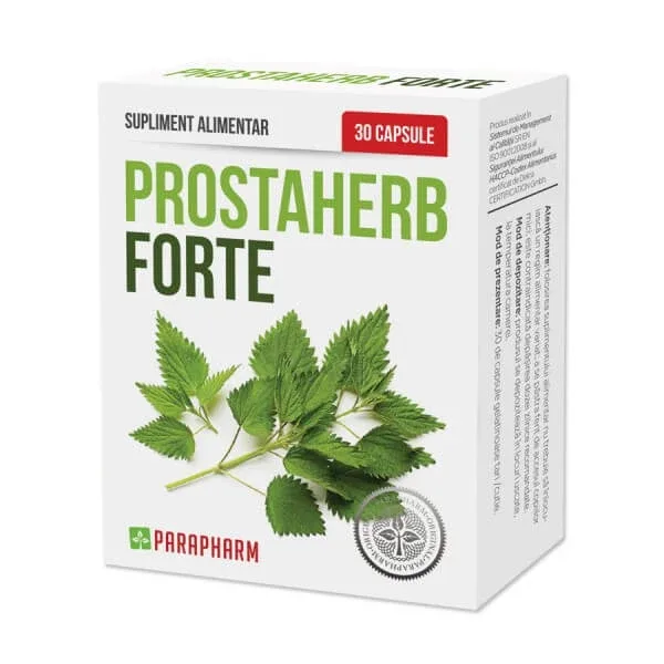 Prostaherb, 30 capsule, Parapharm — preț și oferte