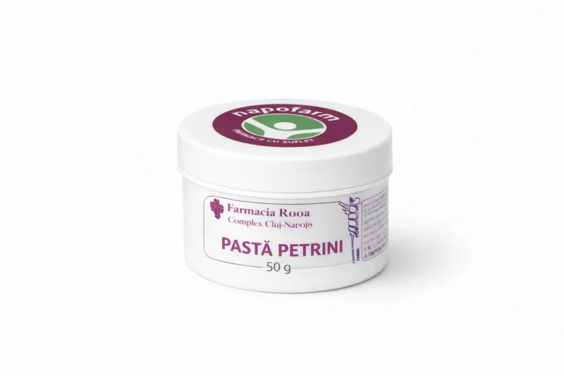 Pasta Petrini – uz extern cu zinc si talc, 50 g, Napofarm Kituri recomandate de farmacisti — preț și oferte