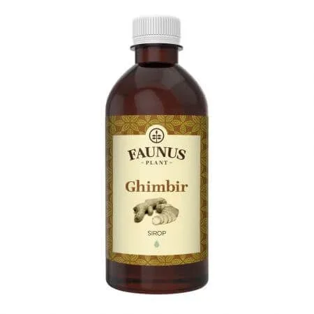 Sirop de ghimbir, 500 ml, Faunus FAUNUS PLANT — preț și oferte