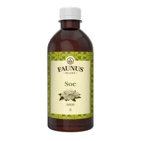 Sirop de soc, 500 ml, Faunus FAUNUS PLANT — preț și oferte