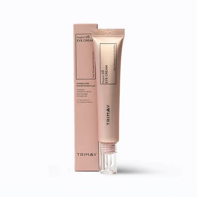 Peptid 18 Crema Ochi Anti-Aging cu Extract de Stridii Hidrolizat 5.4 %, Trimay, 25 ml, Biocart — preț și oferte